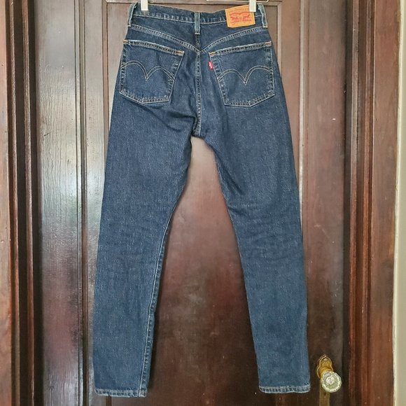 Women's Levi's 501 button fly jeans, 99% cotton - Picture 2 of 10